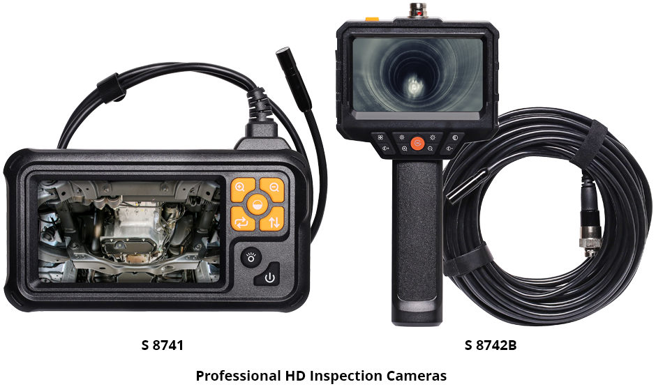 Professional HD Inspection Cameras: S 8741 and S 8742B
