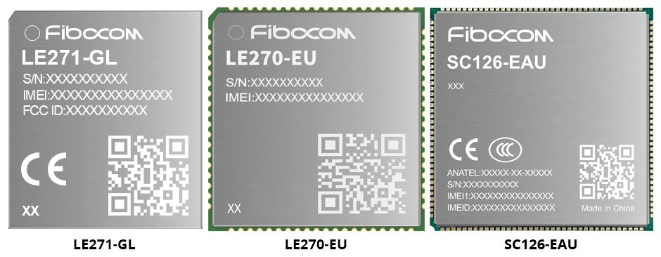 LE271-GL, LE270-EU and SC126-EAU Modules