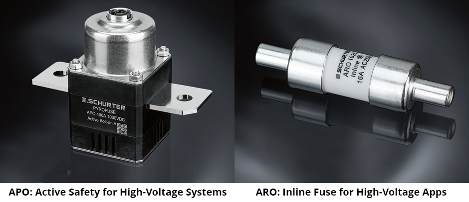 APO: Active Safety for High-Voltage Systems and ARO: Inline Fuse for High-Voltage Apps