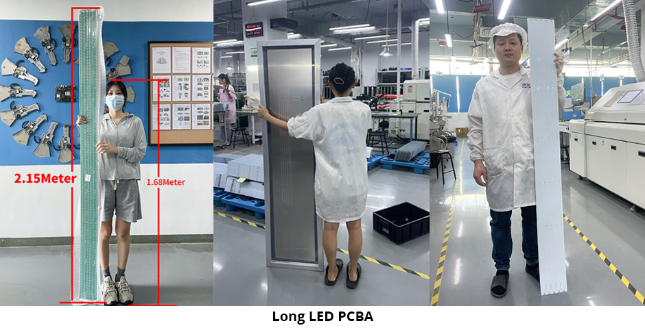 Long LED PCBA