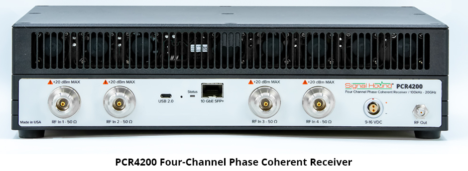 PCR4200 Four-Channel Phase Coherent Receiver