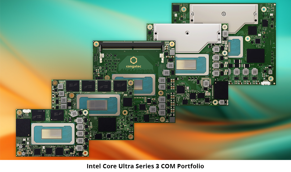 Intel Core Ultra Series 3 COM Portfolio